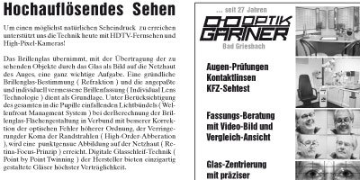 Hochauflösendes Sehen
