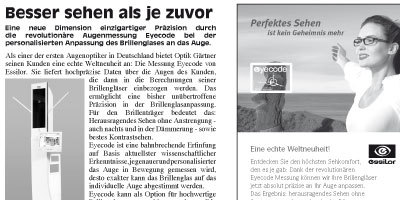 Besser sehen als je zuvor