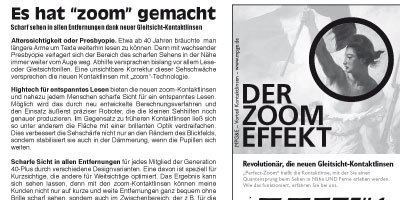 Es hat "zoom" gemacht<br><br>