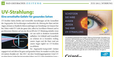 UV-Strahlung<br><br>