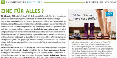 EINE FÜR ALLES ?<br><br>