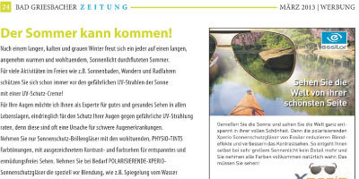 Der Sommer kann kommen!
